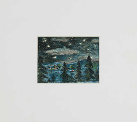 Смирнов Борис Александрович. Лот из двух иллюстраций к журналу «Чиж» № 8